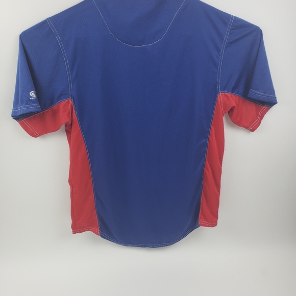 Texas Rangers MLB True Fans Button Up Jersey Med. - Picture 2 of 6